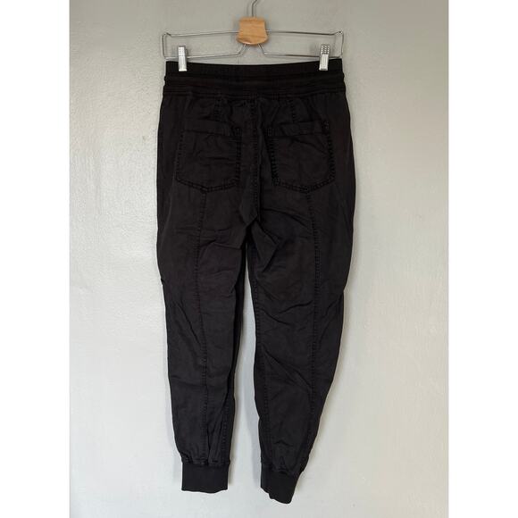 Anthropologie The Nomad Jogger Pants Women's Size XS Black Boho Granola Comfort - Picture 3 of 13